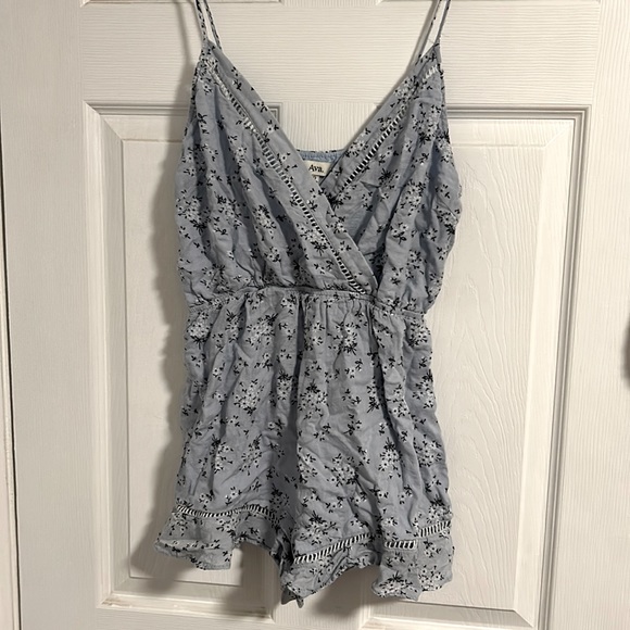 Periwinkle Blue Romper - Picture 1 of 6